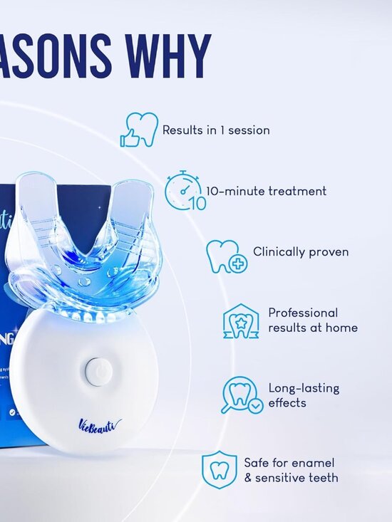 Teeth Whitening Kit with LED Light for Sensitive Teeth - Picture 6 of 8